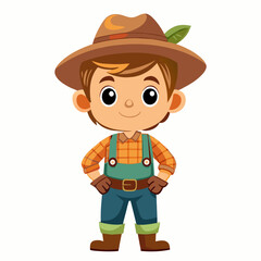 Cartoon Farmer