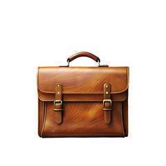 Cross body bag isolated on transparent background