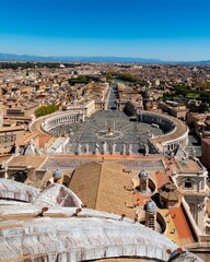 Fototapeta premium View of St. Peter's Square, Vatican
