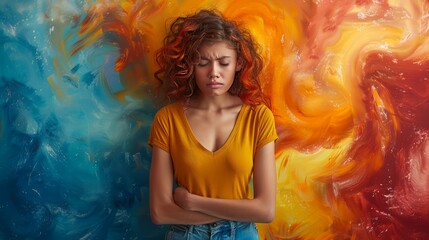 the sensation of your stomach twisting in knots from anxiety