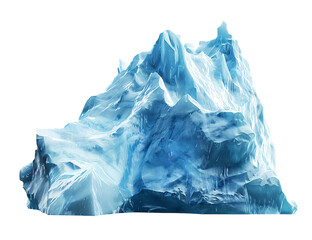  Iceberg isolated on white background