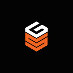 SG logo. S G design. White SG letter. SG, S G letter logo design. Initial letter SG linked circle uppercase monogram logo. S G letter logo vector design.