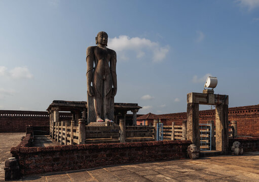 The statue of Gommateshwara is located in Karkala in the Indian state of Karnataka