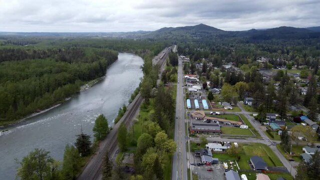 river in the mountains startup washington