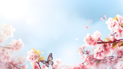 cherry blossom iPhone background, spring flower wallpaper