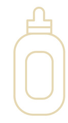 Handmade bottle icons, jars, bottles,  soap