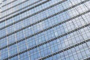 Exterior of the business office tower