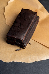 sweet dessert with nutty flavor