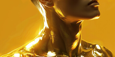 Pride (Gold): A raised chin or chest indicating a sense of accomplishment or self-worth