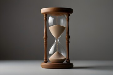 hourglass with sand