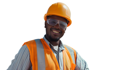 Man worker with helmet