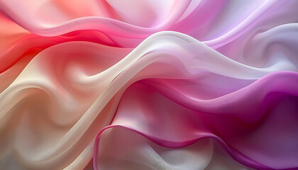 Obraz premium Wavy Fuchsia, sepia, hot pink and dark violet High quality background