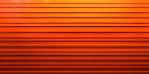 Obraz premium Impatience (Bright Orange): A series of short, horizontal lines indicating restlessness or eagerness