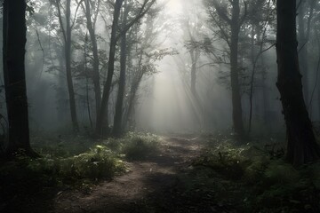 Fototapeta premium Mysterious forest