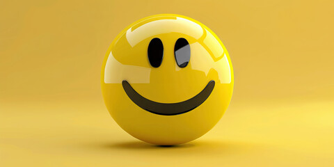 Amusement (Bright Yellow): A smiley face symbolizing joy or amusement