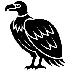 animal vulture vector icon illustration