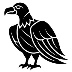 Vulture vector icon illustration art