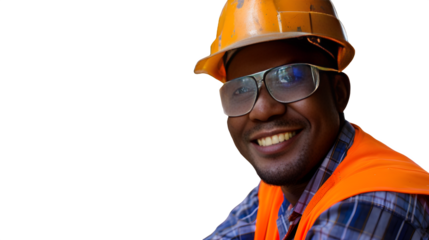 Man worker with helmet