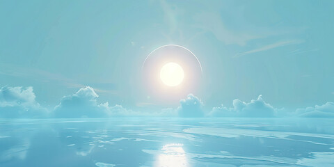 Hope (Light Blue): A rising sun symbolizing optimism and hope for the future
