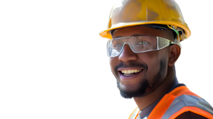 Man worker with helmet