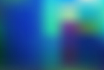 Fototapeta premium Light BLUE vector bokeh template.