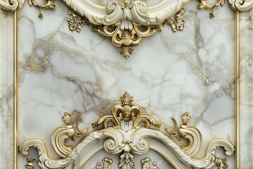 Lavish baroque, barocco ornate marble ceiling non linear reformation design. elaborate ceiling with intricate accents depicting classic elegance and architectural beauty