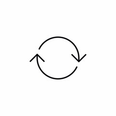 arrow circle recycle refresh rotation icon