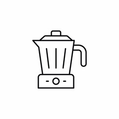 electric kettle water tea icon
