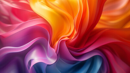 Obraz premium 물결, 컬러풀