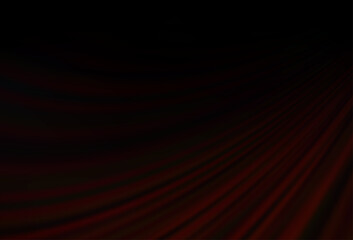 Dark Red vector pattern with liquid shapes.