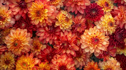 A stunning close-up of a chrysanthemum flower in full bloom