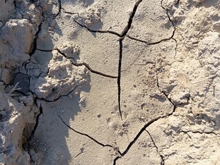 cracked, dry soil, clay, cracked earth