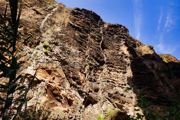 Masca Gorge is a narrow valley in the north-west of the island of Tenerife.