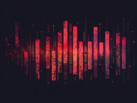 Minimalist line art of a barcode with interchangeable company names, symbolizing the adaptability of white label strategies
