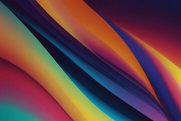 Abstract a Rainbow wave background 