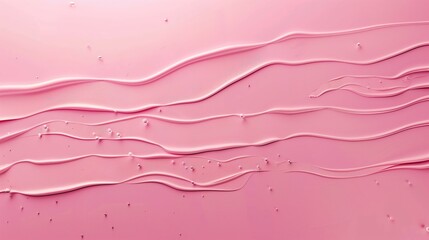 Softly undulating pink paper textures.