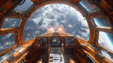 Piloting Through an Asteroid Field