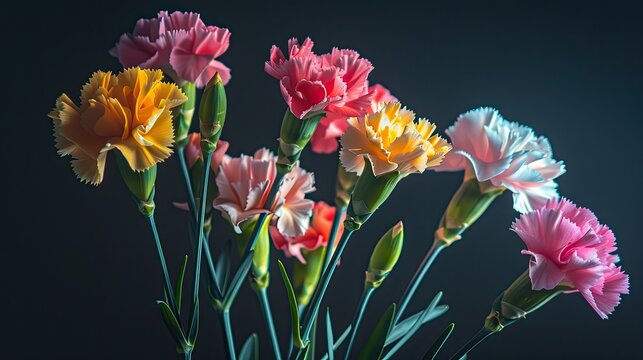 On Mother s Day vibrant carnations symbolizing maternal love burst into a riot of colors with a special preference for pink carnations as tokens of appreciation