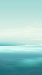 soft pastel gradient of turquoise and pearl white, ideal for an elegant abstract background