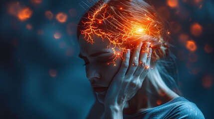 the feeling of your head pounding with each heartbeat during a migraine