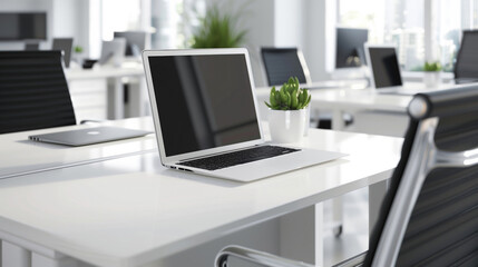 Modern sophisticated office desk