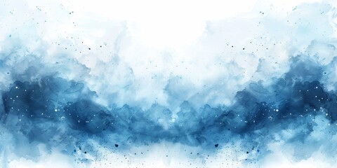 Obraz premium Watercolor Background with Soft Brush Strokes Generative AI
