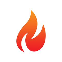 vector fire logo premium template