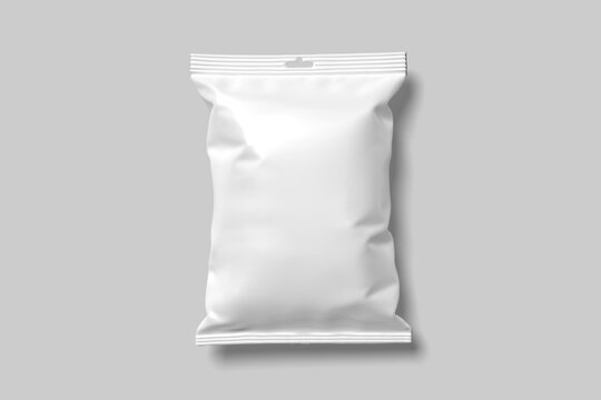 Snack Packaging Blank Mockup