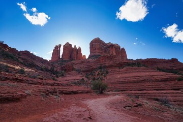 Sedona  is a city in the northern Verde Valley.