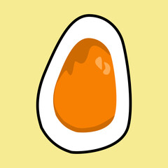 This collection of high-resolution images showcases the beauty and deliciousness of soft-boiled eggs. Capture the essence of perfectly set whites cradling a warm, runny yolk, ideal for breakfast, sala