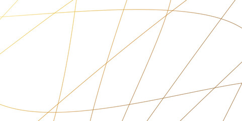 Abstract white background with golden lines .golden geometric random chaotic creative lines background backdrop .luxury modern technology concept diagonal line .