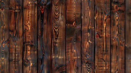   A close-up of a wooden fence with two birds perched on top - Powered by Adobe