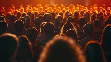Crowded auditorium