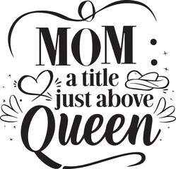 Happy Mushers  Day typography, Calligraphy, T-shirt Design